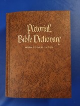Vintage 1972 Pictorial Bible Dictionary Topical Index HC Southwestern zondervan - £5.95 GBP