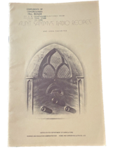 Cookbook 1920&#39;s Recipes 1976 Selections From Aunt Sammy&#39;s Radio Book - £11.07 GBP