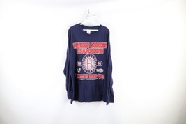 Vintage Mens XL 2004 World Series Champs Boston Red Sox Long Sleeve T-Shirt USA - £43.43 GBP
