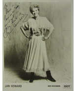 JAN HOWARD AUTOGRAPHED SIGNED 8X10 PHOTO TO STEVE COUNTRY MUSIC GRAND OL... - £19.18 GBP