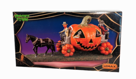 Lemax Spooky Pumpkin Express Jack-O-Lantern Buggy Coach Horse Drawn ON SALE - £23.63 GBP