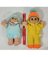 Lot/2 Vintage Russ Troll Kidz 12&quot; Plush - £18.49 GBP