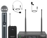 Wireless Microphone System, Dual Wireless Mic Set With Handheld Micropho... - $235.99
