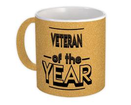 VETERAN of The Year : Gift Mug Christmas Birthday Work Job - £12.74 GBP