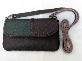 100% Genuine Leather Handmade Bag/Case Weaving Pattern for Samsung S3 and others - £20.54 GBP