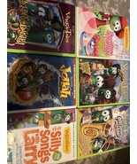 VeggieTales DVDs Lot 3 Of 6 Kids Christian Values Lessons Educational Sp... - $41.81 CAD
