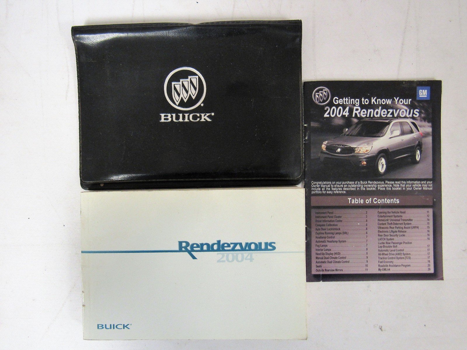 2004 Buick Rendezvous Owners Manual [Paperback] By Author - $20.30