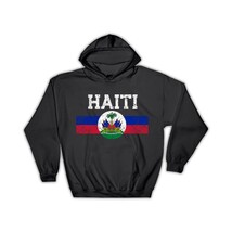 Haitian Flag Coat Of Arms : Gift Hoodie Haiti Independence Day Pride National Sy - £28.77 GBP