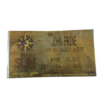 John Prine Ticket Stub The Sun Theater  11.2.2001 Anaheim, California - £11.75 GBP