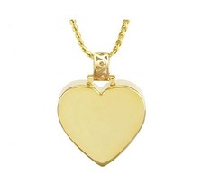 Perfect Swing Heart 10KT Cremation Jewelry Urn - £484.74 GBP