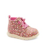 Carter&#39;s Just One You Kyrie Baby Toddler Girls Boots Size 4 Tan Floral NEW - $368.16 MXN