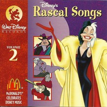 Disney&#39;s Rascal Songs CD 1996 - £1.58 GBP