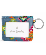 NWT VERA BRADLEY PAINTED MEDALLIONS ICONIC RFID CAMPUS DOUBLE ID CASE-OR... - £15.80 GBP