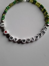 I love my Whippet Handmade Bracelet in Multi Shades of Green - £0.77 GBP