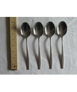 WMF Flatware Cromargan Stainless ALPHA 4 TableSpoons Serving Vintage 7.75&quot; - $477.33 MXN