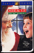 Miracle of 34th Street (VHS Movie) Richard Attenborough, Elizabeth Perkins - £3.18 GBP