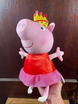 2013 Talking Ballerina Princess Peppa Pig Plush Talking Peppa Pig Tested Works - £15.45 GBP