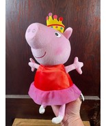 2013 Talking Ballerina Princess Peppa Pig Plush Talking Peppa Pig Tested... - £15.14 GBP