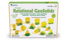 Learning Resources Relational Geometric Solids - £11.73 GBP