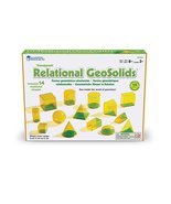 Learning Resources Relational Geometric Solids - £11.93 GBP