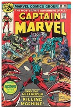 Captain Marvel #44 (1976) *Marvel Comics / Drax The Destroyer / Null-Trons* - £3.14 GBP