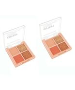 KleanColor Cutesy Quad Eye Shadow Palette In 4 Colors Copper Coin 2 Pack - €7,21 EUR