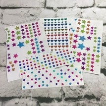 Prism Star Award Stickers Colorful Seals Rewards Scrapbooking Lot Of 5 S... - $9.89