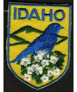 VINTAGE IDAHO EMBROIDERED CLOTH SOUVENIR TRAVEL PATCH - $189.44 MXN