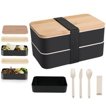 en Bento Box Microwave Lunch Box Portable Leak-proof Lunch Boxes With Tableware  - £118.64 GBP