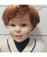 Joey Baseball Tender Heart Treasures Porcelain Doll Original Retro 18&quot; - €16,90 EUR
