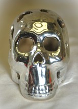 Porcelain Skull Head Candle Lantern - £19.83 GBP