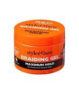 Red by Kiss Braiding Gel Maximum Hold Styler Fixer for Box Braids &amp; Corn... - $15.99