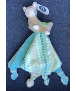 Mary Meyer Llama Soft Plush Baby Security Lovey Blanket Floral Pastels 1... - $19.90