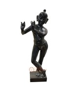 Marble Idol Krishna Statue 18&quot; Inch Tall Handmade Sculpture Religious Gi... - £5,146.29 GBP