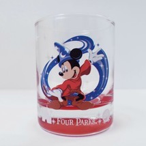 Walt Disney World Four Parks One World Sorcerer Mickey Mouse 1 oz. Shot Glass - £11.48 GBP