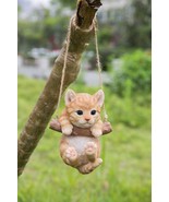Pet Pals-Tabby Kitten Decor Hanging---Garden Statue,  Home Decor, Wall H... - £23.78 GBP