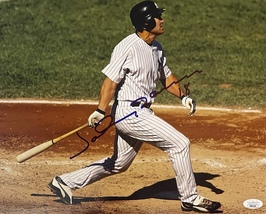 Johnny Damon Autograph Hand Signed 11” X 14” N.Y. Yankees Photo Jsa Certified - £47.17 GBP