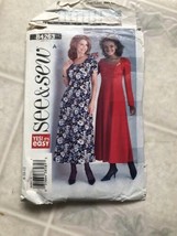 Butterick See and Sew B4263 Misses Dress Princess Seam size 8-10-12 - £8.52 GBP