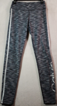 Calvin Klein Leggings Women Medium Gray Space Dye Performance Wick Elast... - $15.14