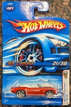 NIP Hot Wheels &#39;69 Camaro 21/38 2006 First Editions 021 Red, NEW IN BOX - £5.30 GBP