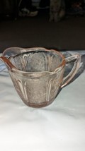 Vintage Jeanette Pink Cherry Blossom Creamer 1930&#39;s - $27.71