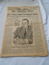 The Sporting News St. Louis July 14, 1962 Baseball Calvin Griffith Compl... - £7.47 GBP