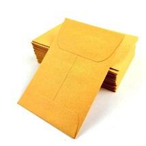 Coin Envelope Kraft #1 (LOT OF 25) - 2 1/4 x 3 1/2 Light Brown USA SELLER - $9.68