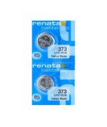 #373 Renata Watch Batteries 2Pcs - $15.64 CAD