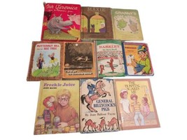 Vintage Childrens Book Lot of 10 Hardcover  - £12.08 GBP