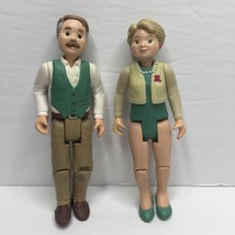 Vintage 1993 1994 Fisher Price Loving Family Doll Grandparents Grandma Grandpa - £27.93 GBP