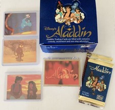 1993 Skybox Disney Aladdin Trading Card Complete 1-90 w/ S1 S2 S3 Box Jewel Case - £25.58 GBP