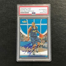 2005-06 Topps Finest #99 Andre Miller Signed AUTO PSA Slabbed Nuggets - £39.49 GBP