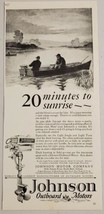1927 Print Ad Johnson Light Twin Outboard Motors Made in South Bend,Indiana - £12.11 GBP