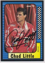 Chad Little Signed Autographed 1991 Maxx NASCAR Card - $5.99